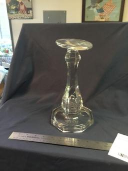 Vintage glass stand