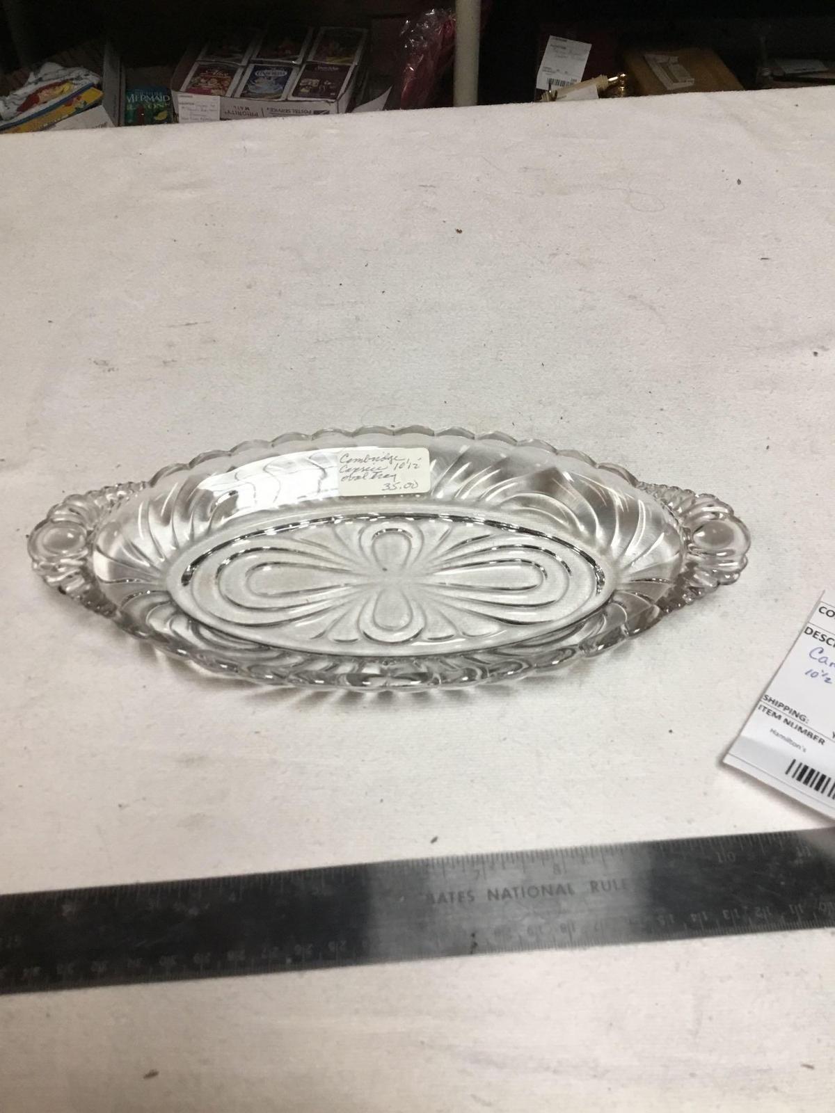 vintage Cambridge oval tray