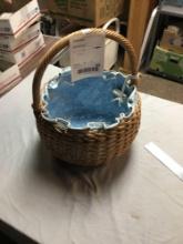 fancy basket with handle