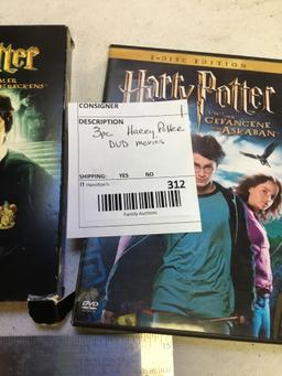 three piece harry potter, DVD movies