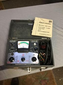 precision model, CR ? 60 picture tube, tester, and rejuvenator