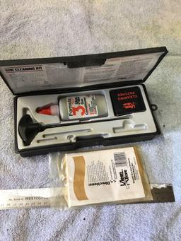 clean bore gun cleaning kit in case
