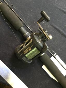 highend fishing pole and reel set