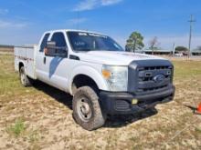 2011 FORD F-350 EXT CAB SERVICE TRUCK