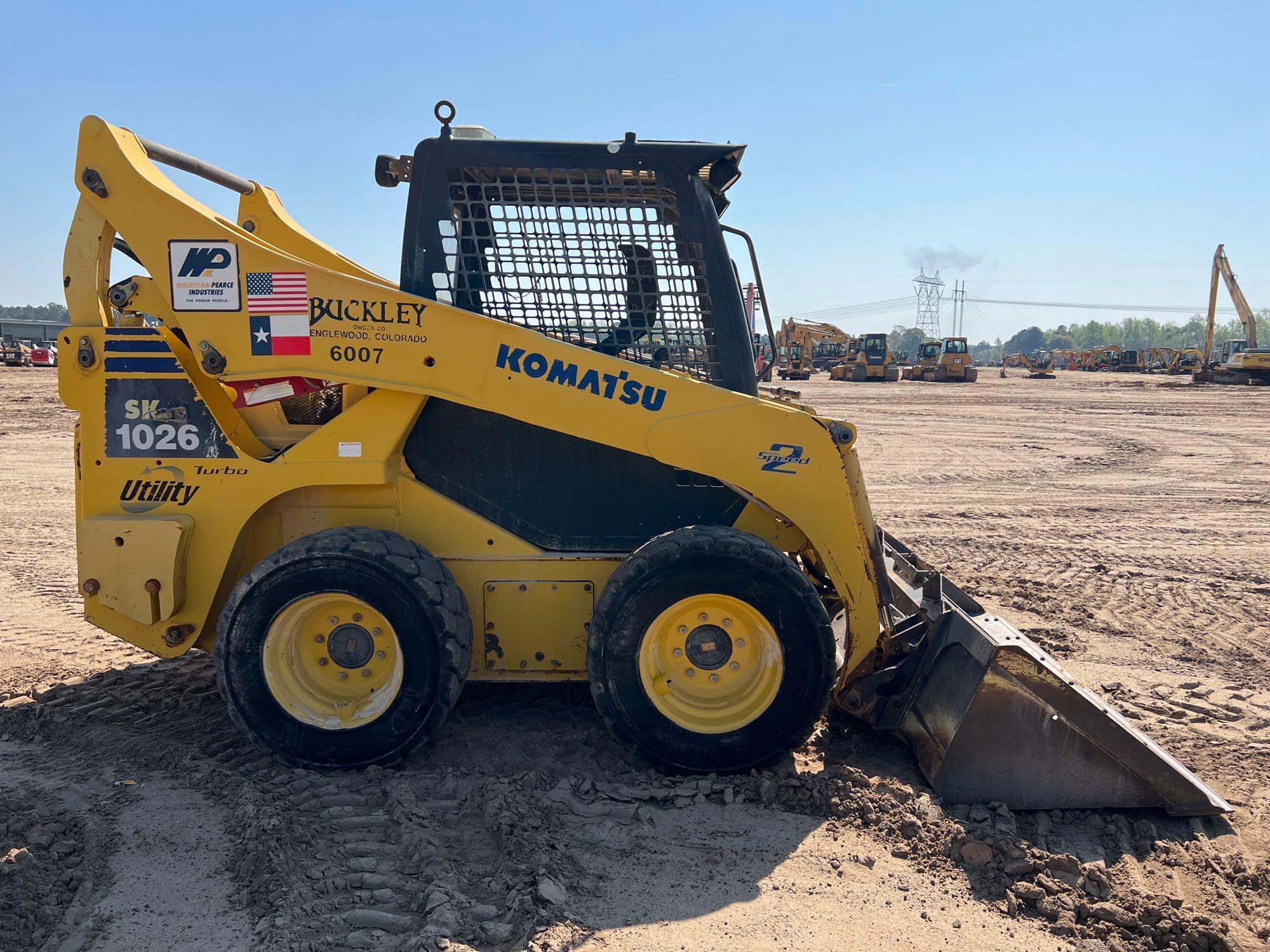 2005 KOMATSU SK1026-5N SKID STEER