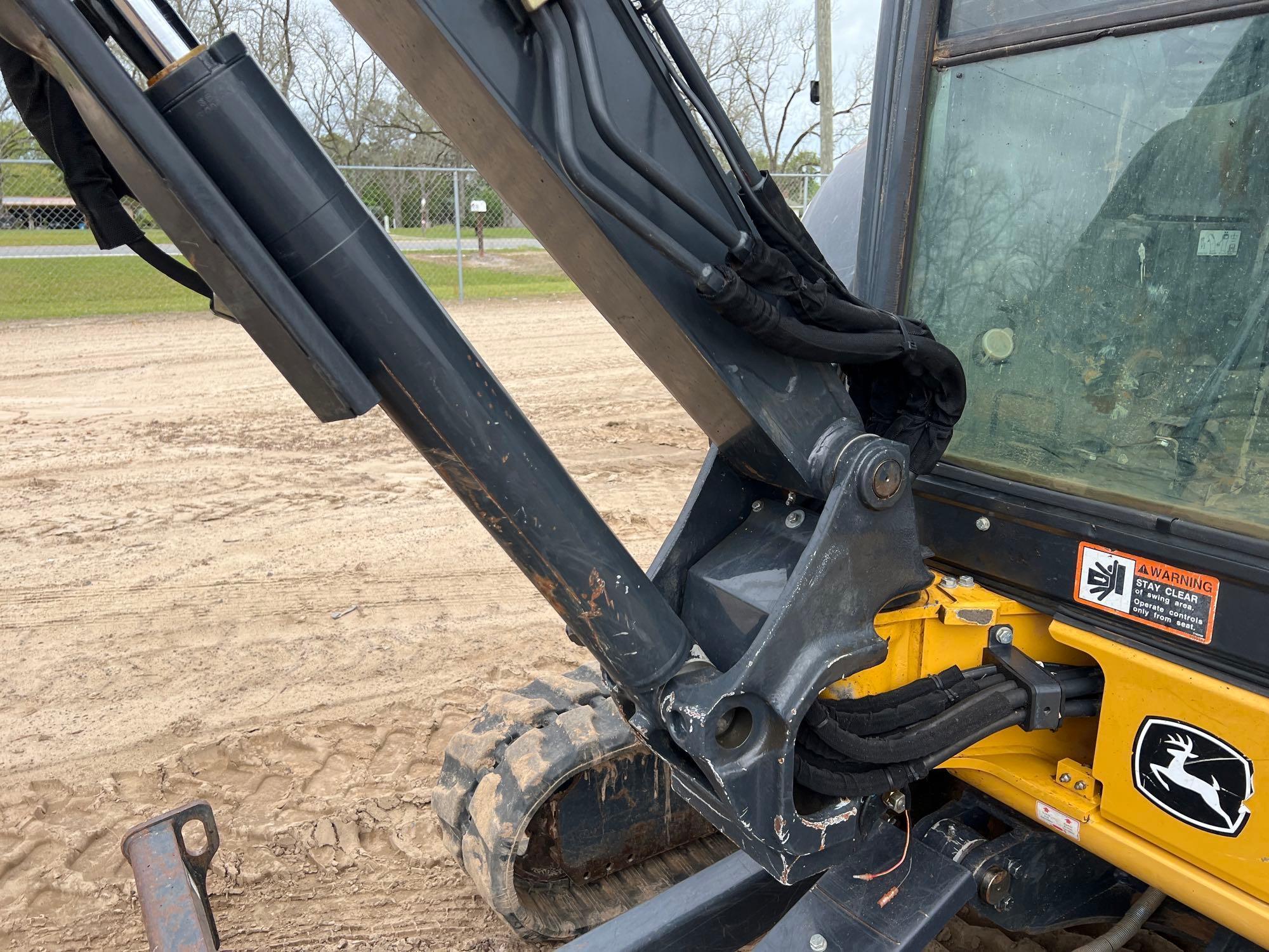 2018 JOHN DEERE 35G MINI EXCAVATOR