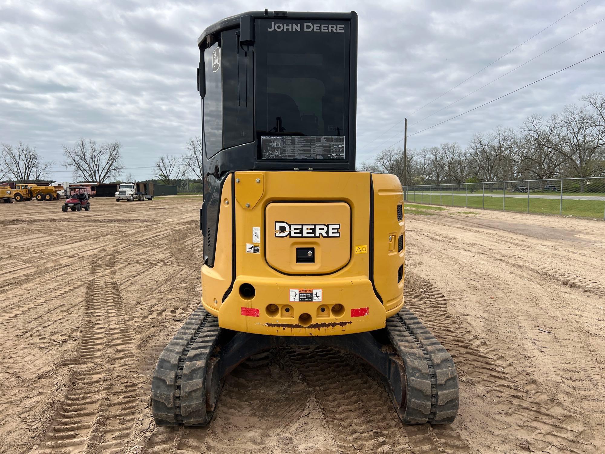 2018 JOHN DEERE 35G MINI EXCAVATOR