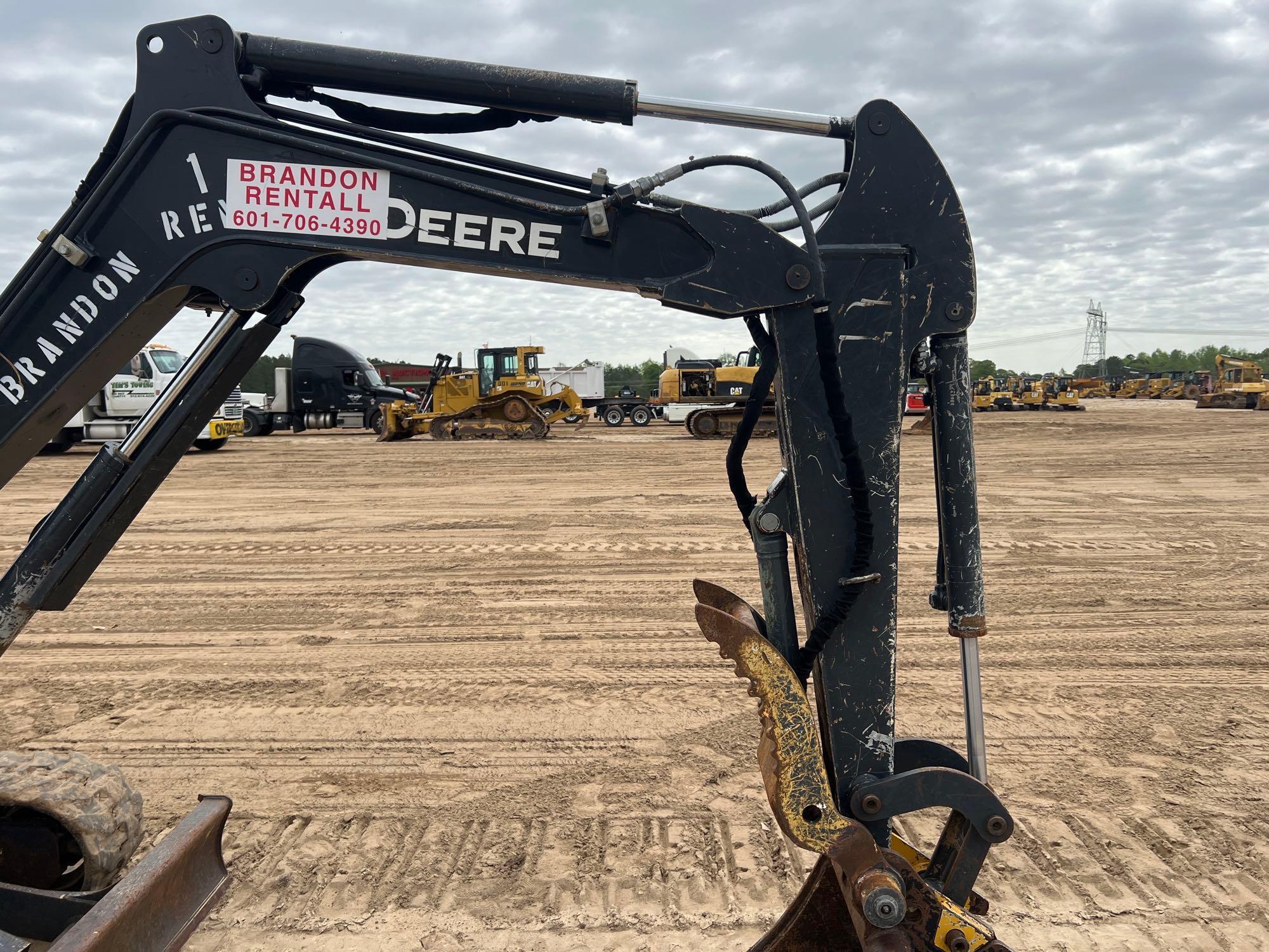 2018 JOHN DEERE 26G EXCAVATOR