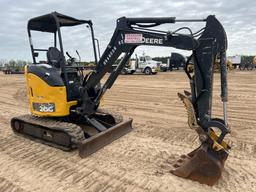 2018 JOHN DEERE 26G EXCAVATOR