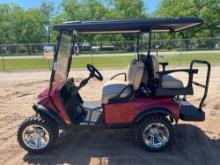 2023 MAD JAX X40L CHERRY RED METALLIC GOLF CART