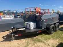 UNUSED 750 GALLON TRAILER MTD FUEL TANK