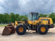 KOMATSU WA-270 RUBBER TIRE WHEEL LOADER