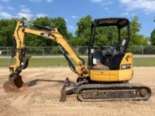 JOHN DEERE 318G SOLID TIRE SKID STEER