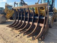 CATERPILLAR 9' HYD QUICK COUPLER RAKE