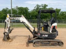 2020 BOBCAT E26 EXCAVATOR