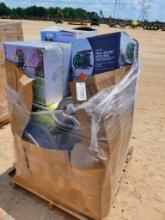 PALLET OF GARDEN HOSE REELS