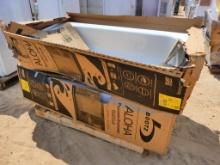 PALLET OF BATH TUBS