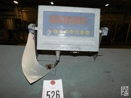 Brechbuhler Model LP7510 Floor Scale