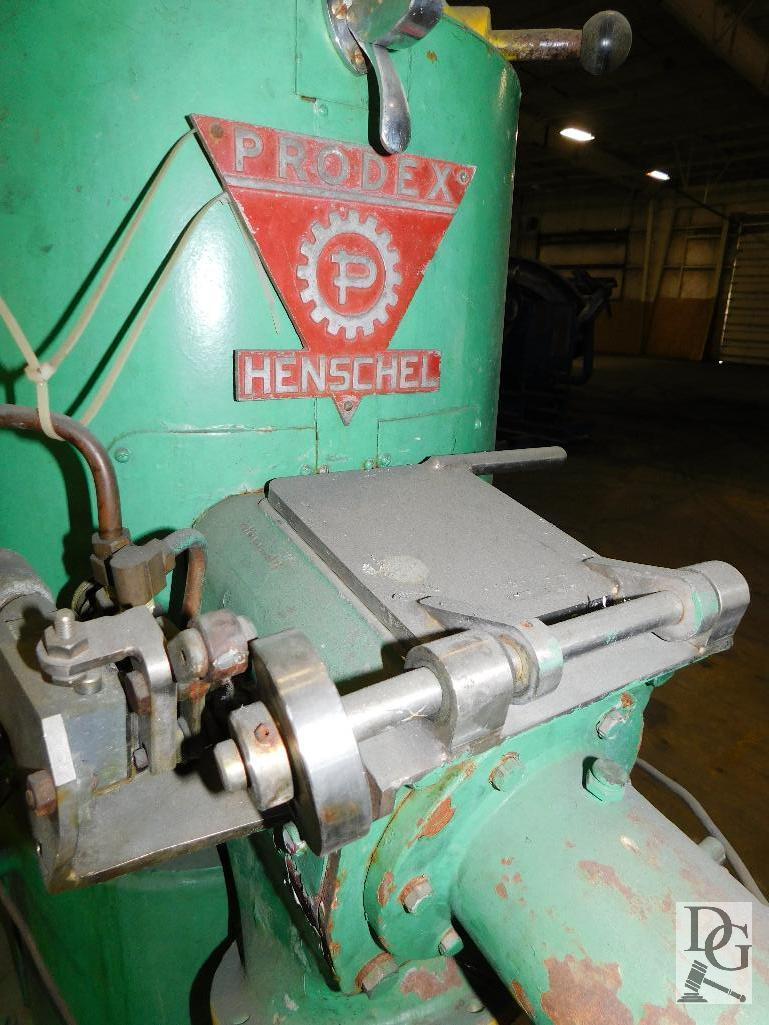 Prodex Henschel JSSD-115 High Intensity Mixer Serial #840055
