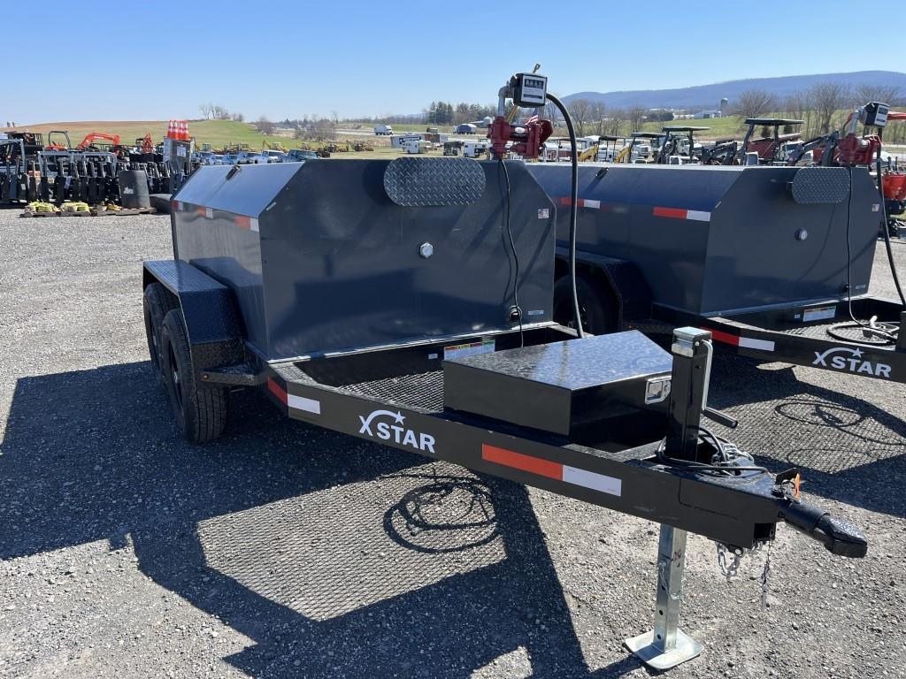 New 2023 XStar 750 Gallon Fuel Tank Trailer