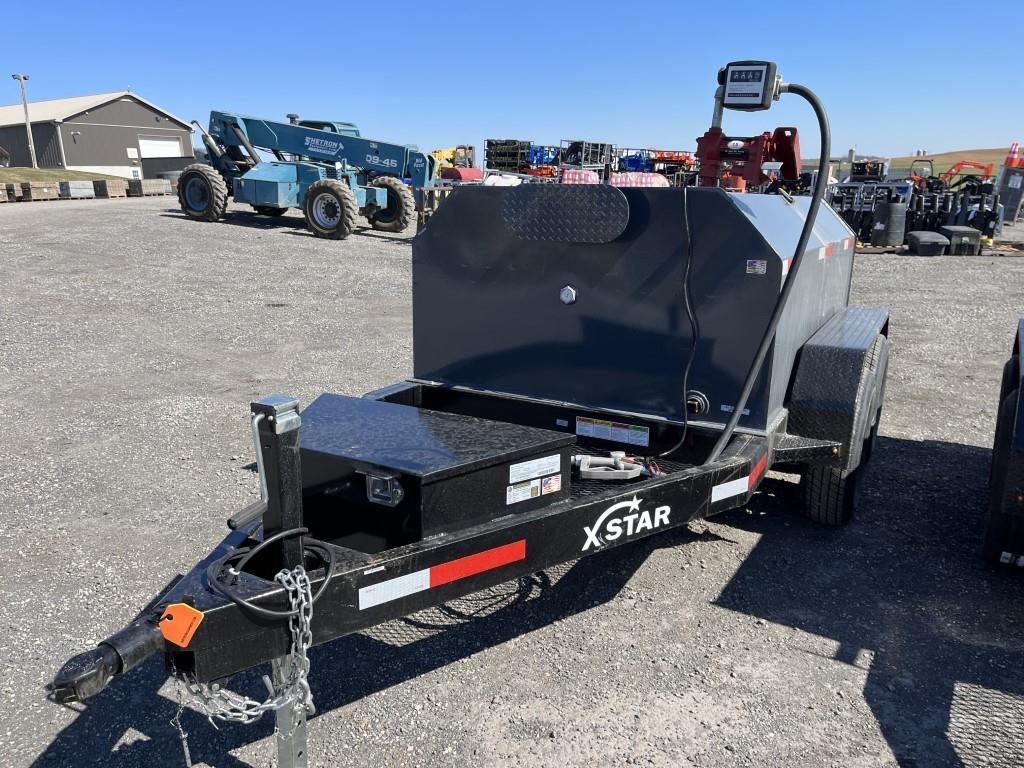 New 2023 XStar 750 Gallon Fuel Tank Trailer