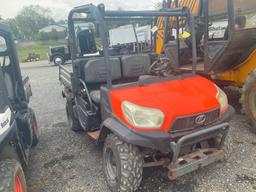 **AS IS** 2016 Kubota RTV X900G UTV