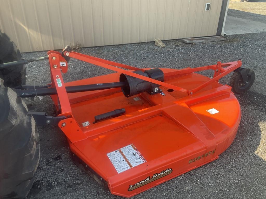 72" Land Pride RCR 1872 Brush Hog