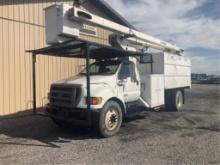 2010 Ford F750 Forestry Bucket Truck