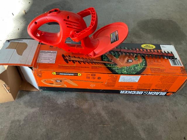 Electric Black An Decker Hedge Trimmers