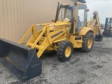 Komatsu WB140 Loader Backhoe