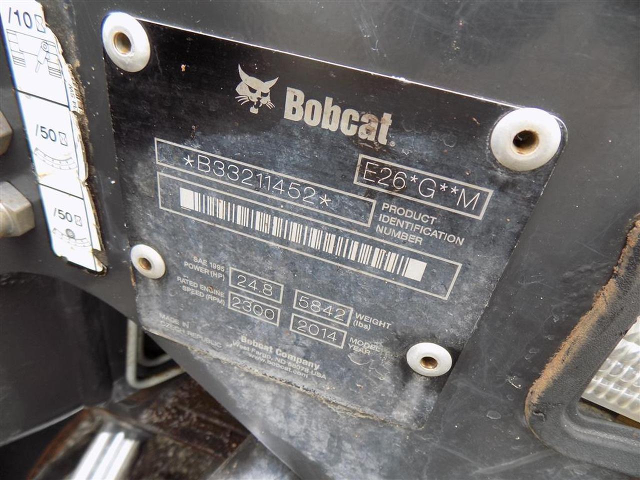 2014 Bobcat E26