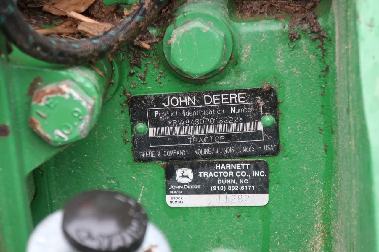 2007 John Deere 8430 Tractor