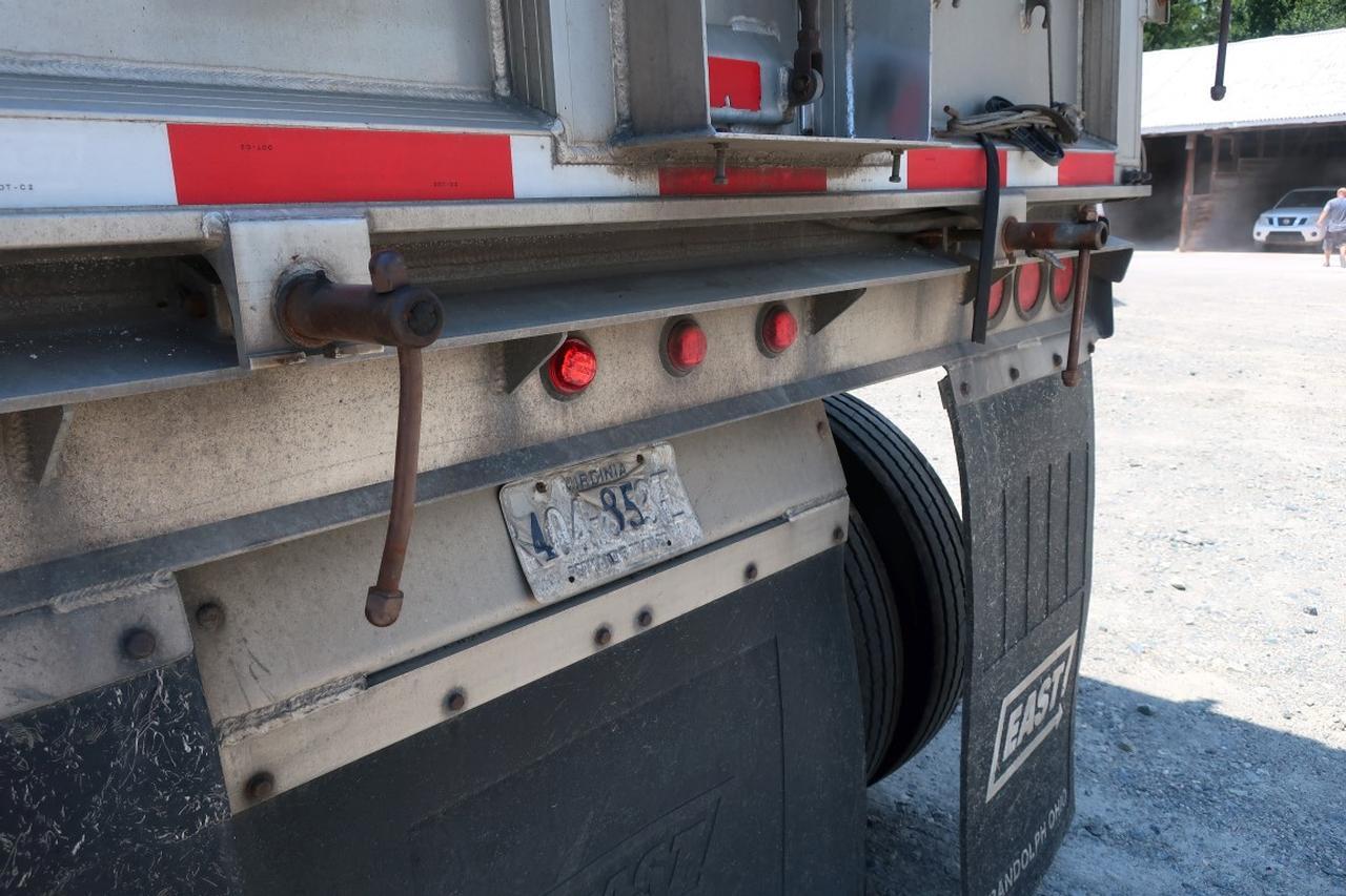 2013 East 38ft Aluminum Dump Trailer