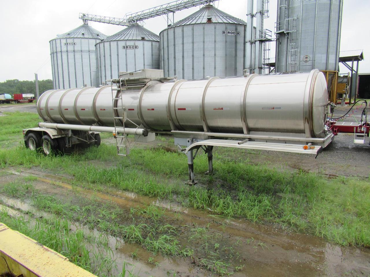 1991 Fruehauf Stainless Tanker Trailer