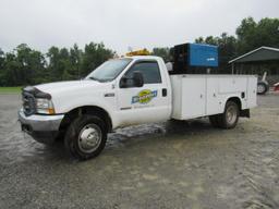 2004 Ford F550 XL Super Duty Service Truck