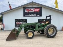 John Deere 2155 Utility Tractor with Loader