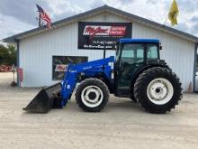 New Holland TN75D Tractor with Loader