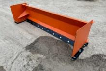 Kit Container 120" Heavy Duty Skid Steer Snow Pusher