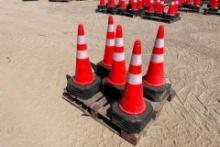 Lot of 28" Safety Cones