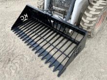 Kit Container 72" High Side Skid Steer Skeleton Bucket