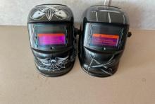 Pair of Welding Helmets