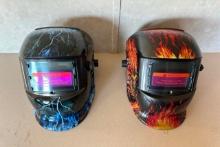 Pair of Welding Helmets