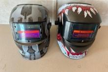 Pair of Welding Helmets