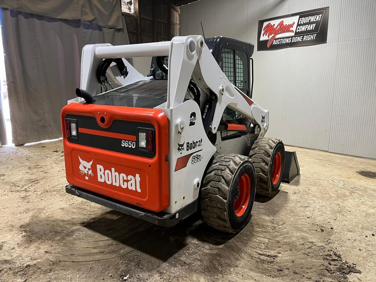 2018 Bobcat S650 Skid Steer Loader