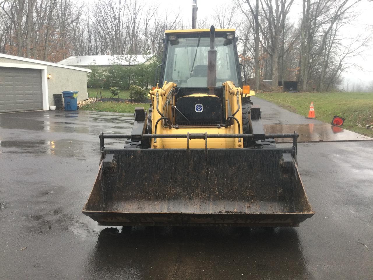 New Holland 545D Industrial Tractor with Loader