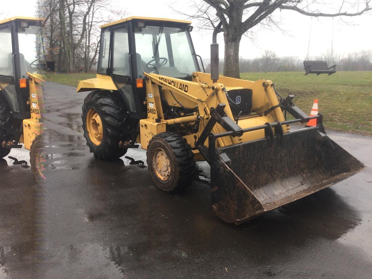 New Holland 545D Industrial Tractor with Loader