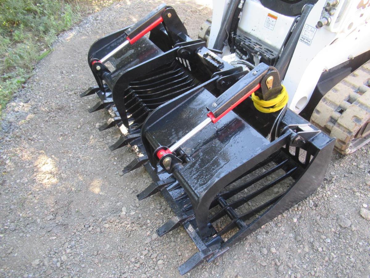 Wildcat 80" Heavy Duty Skid Steer Rock Grapple