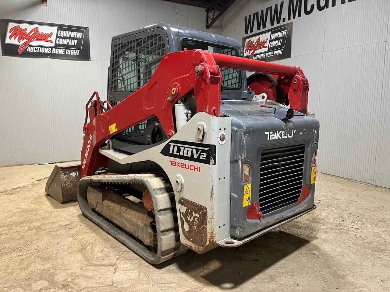 2017 Takeuchi TL10V2 Skid Steer Loader