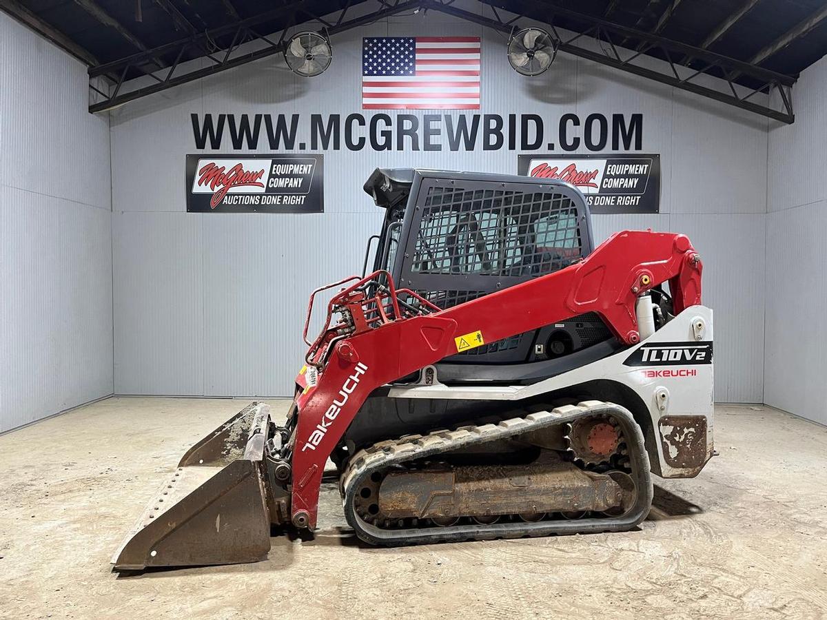 2017 Takeuchi TL10V2 Skid Steer Loader