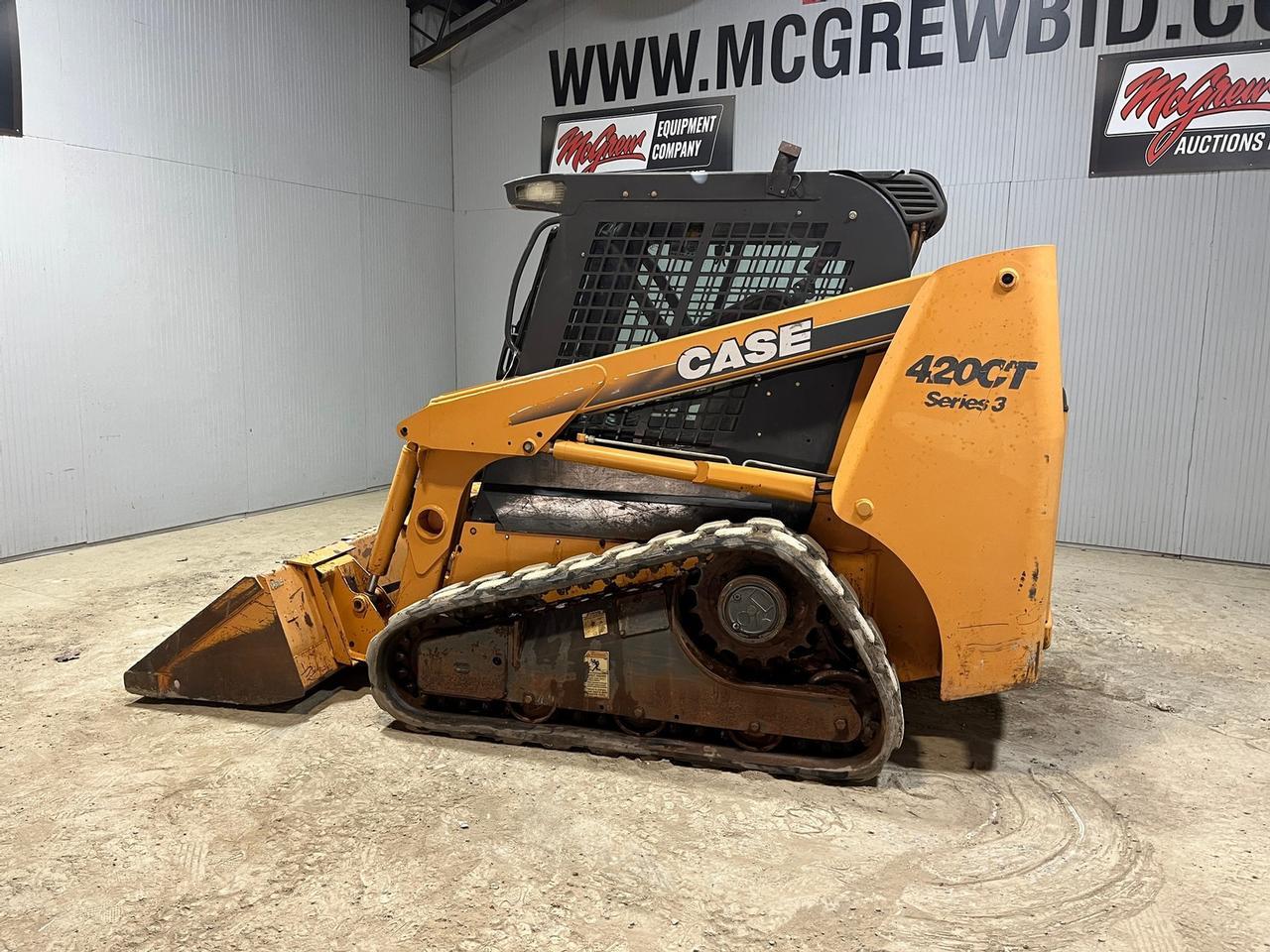 2009 Case 420CT Series 3 Skid Steer Loader